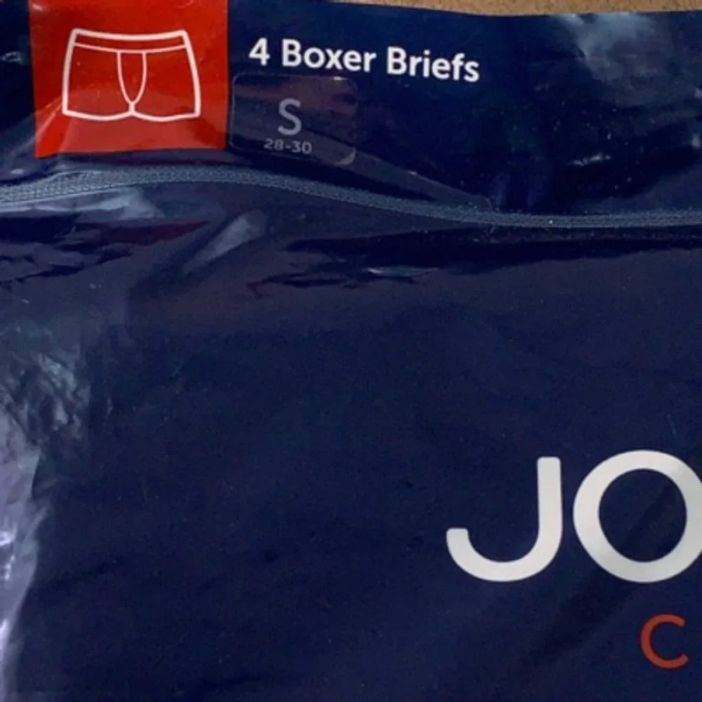 Jockey Classics Mens Lot Of 4 Boxer Briefs Blue Striped Classic Fit S 28-30 New
